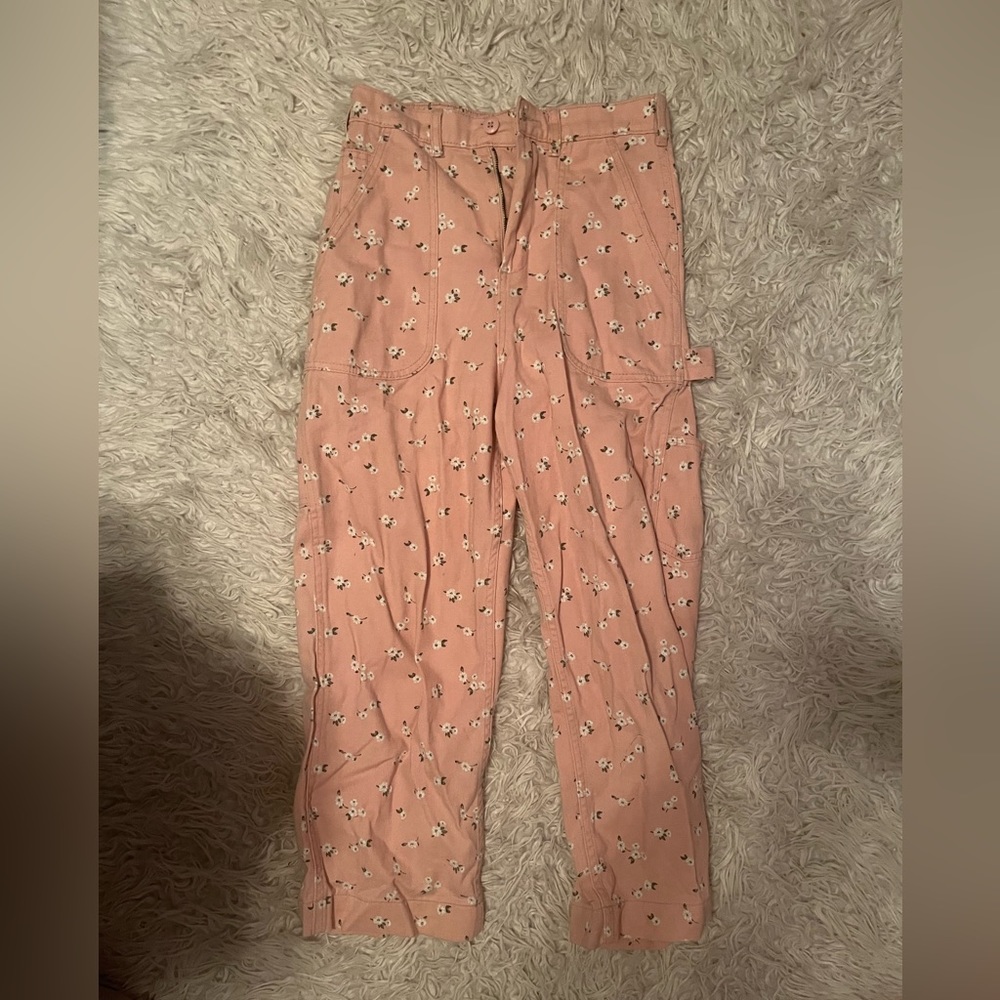 obey pink floral cargos